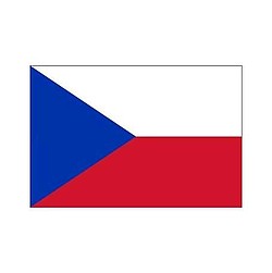 Logo du drapeau de la République Tchèque